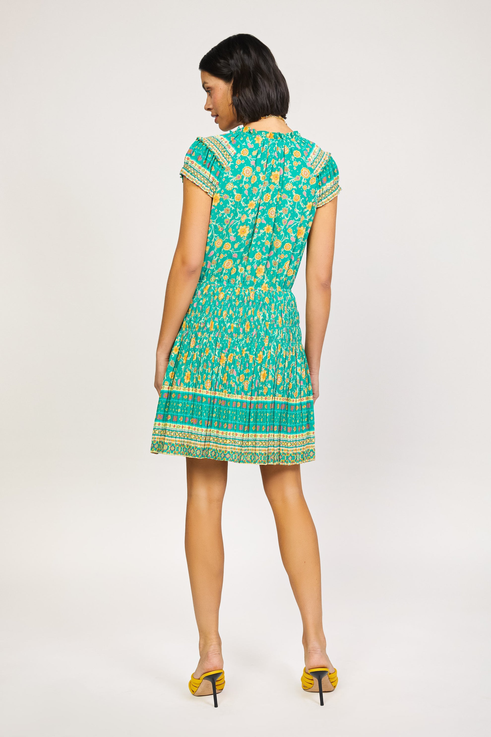 Pleated Mini Dress by Current Air