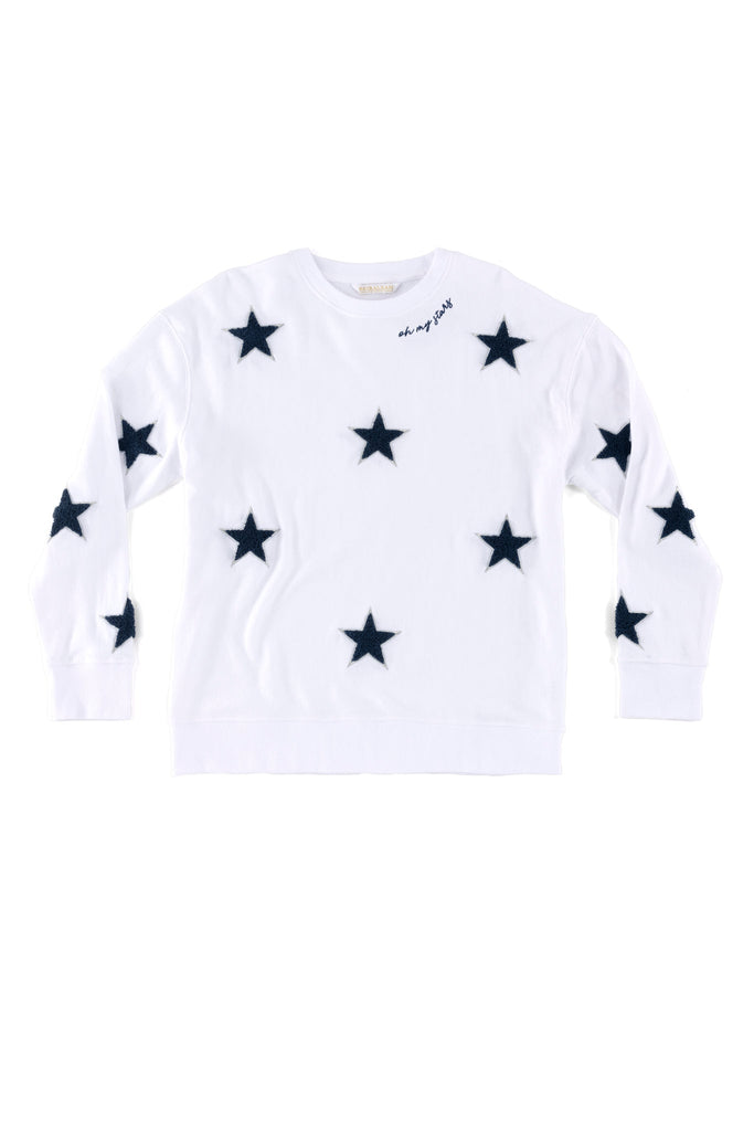 Stars Patch Sweatshirt
