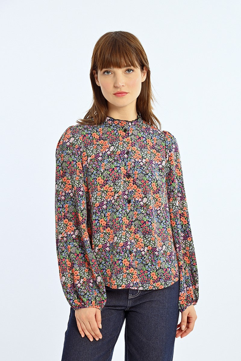Floral Long Sleeve Blouse