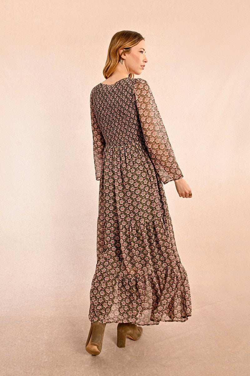 Khaki Lizzie Dress - FINAL SALE