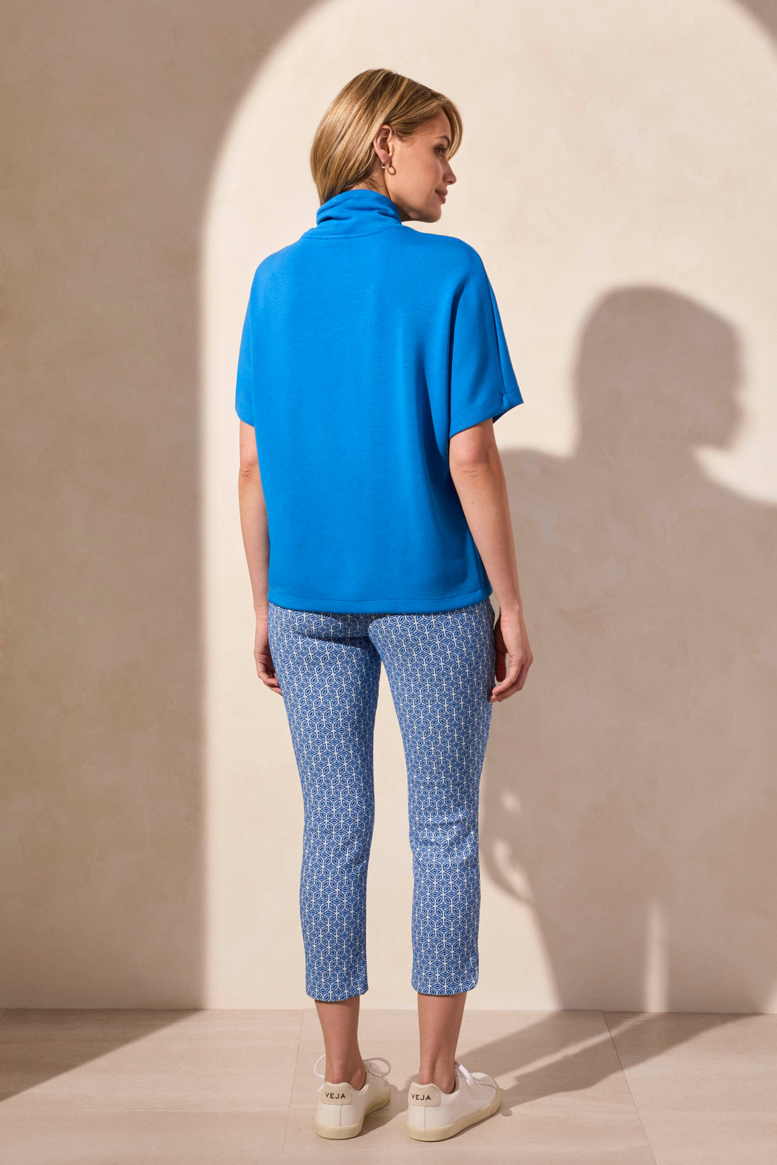 Funnel Neck Modal Top