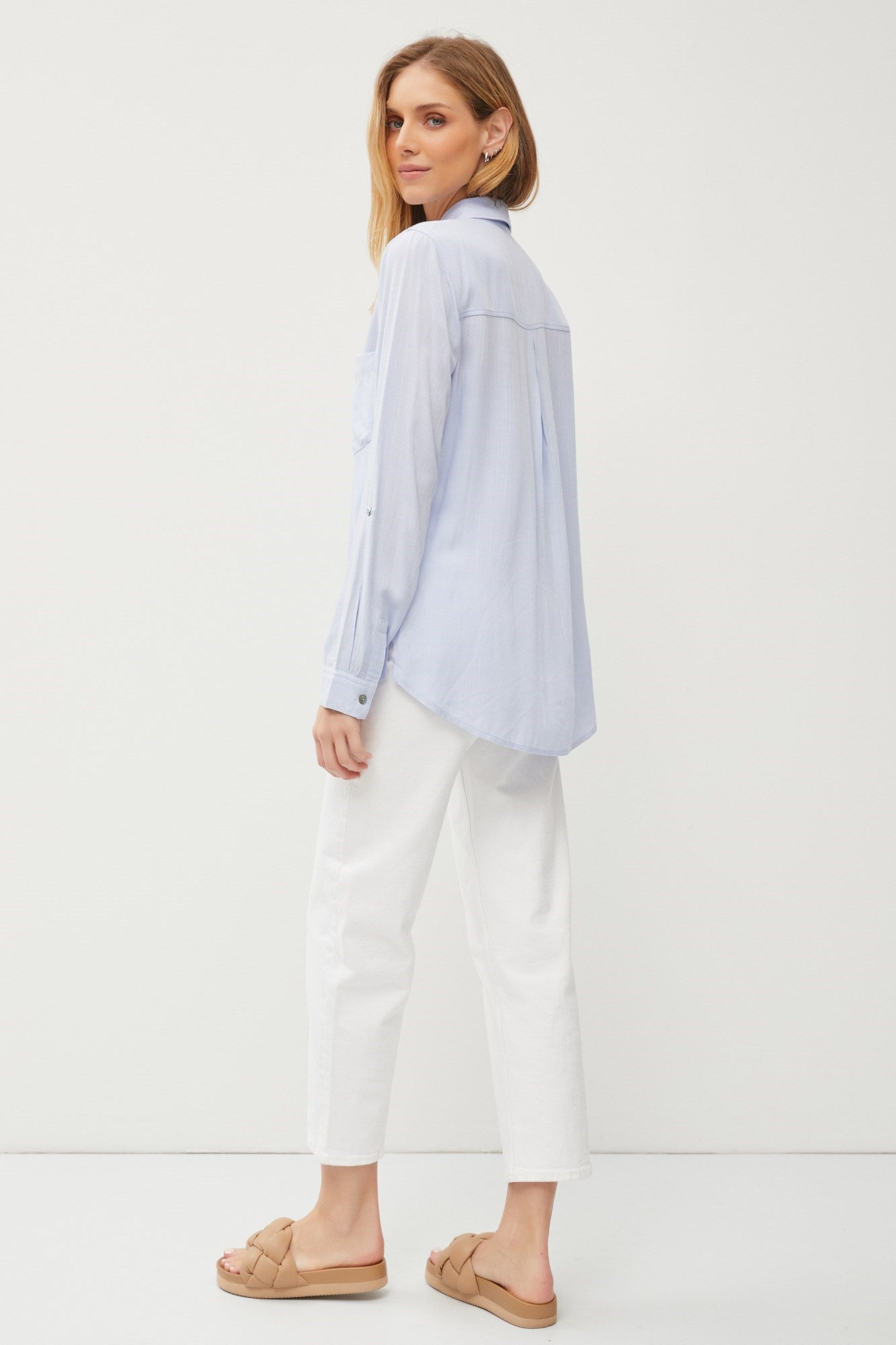 Long Sleeve Spring Button Down