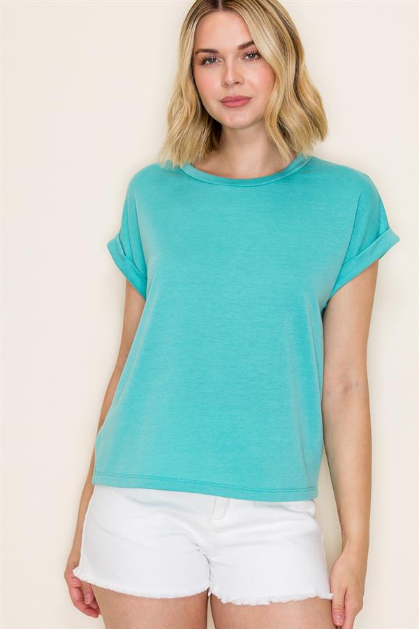 Short Sleeve Terry Top