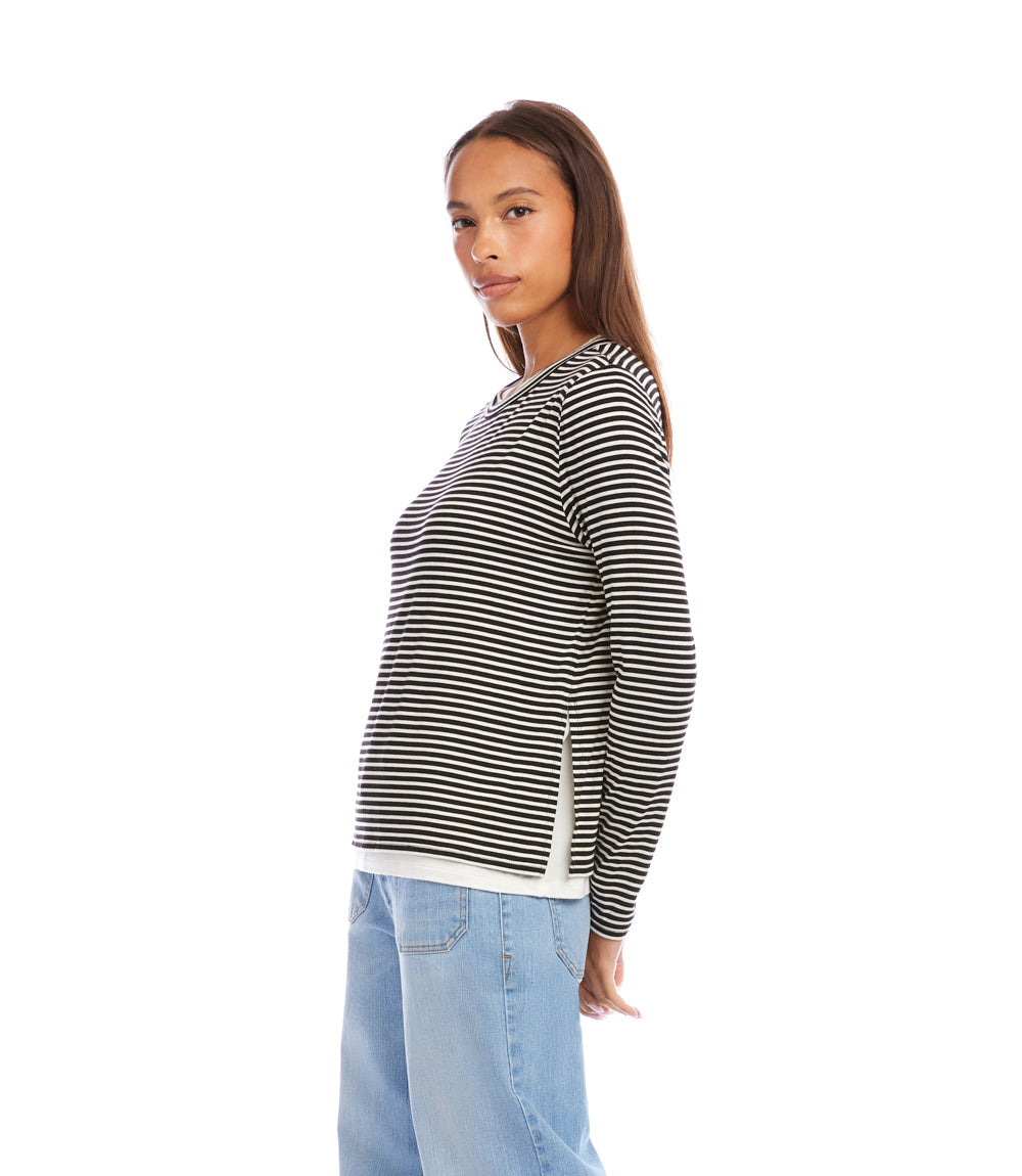 Jess Classic Striped Top