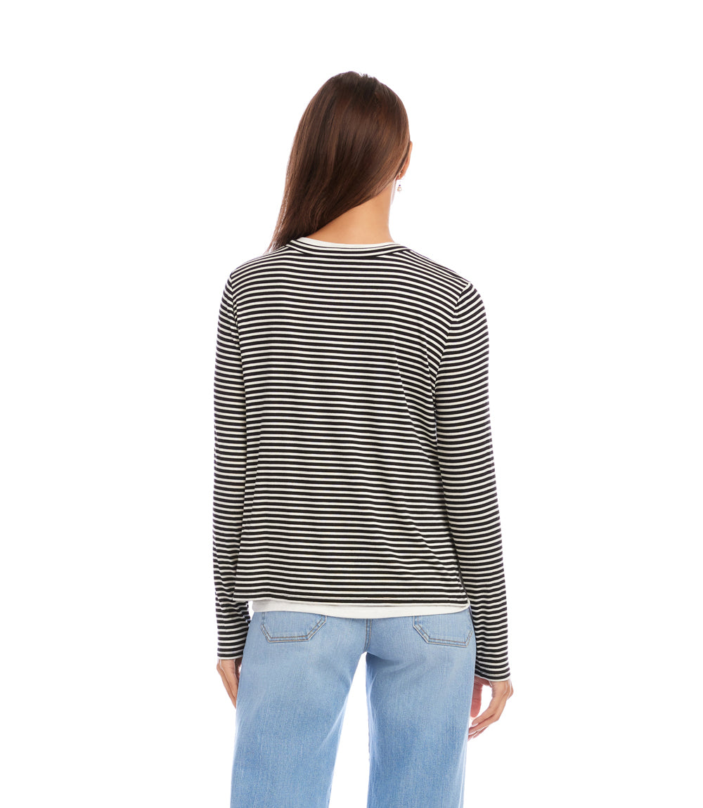Jess Classic Striped Top