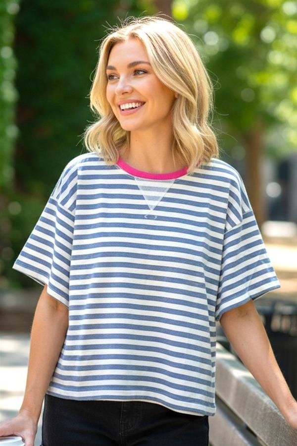 Summer Days Stripe Top
