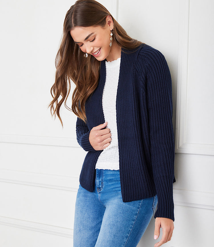 Crop Cardigan Sweater