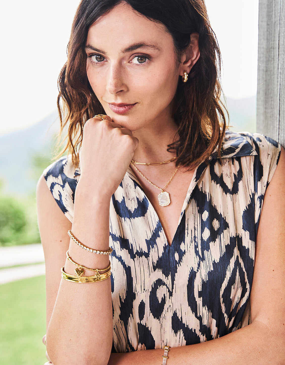 Spartina Bascom Drop Necklace