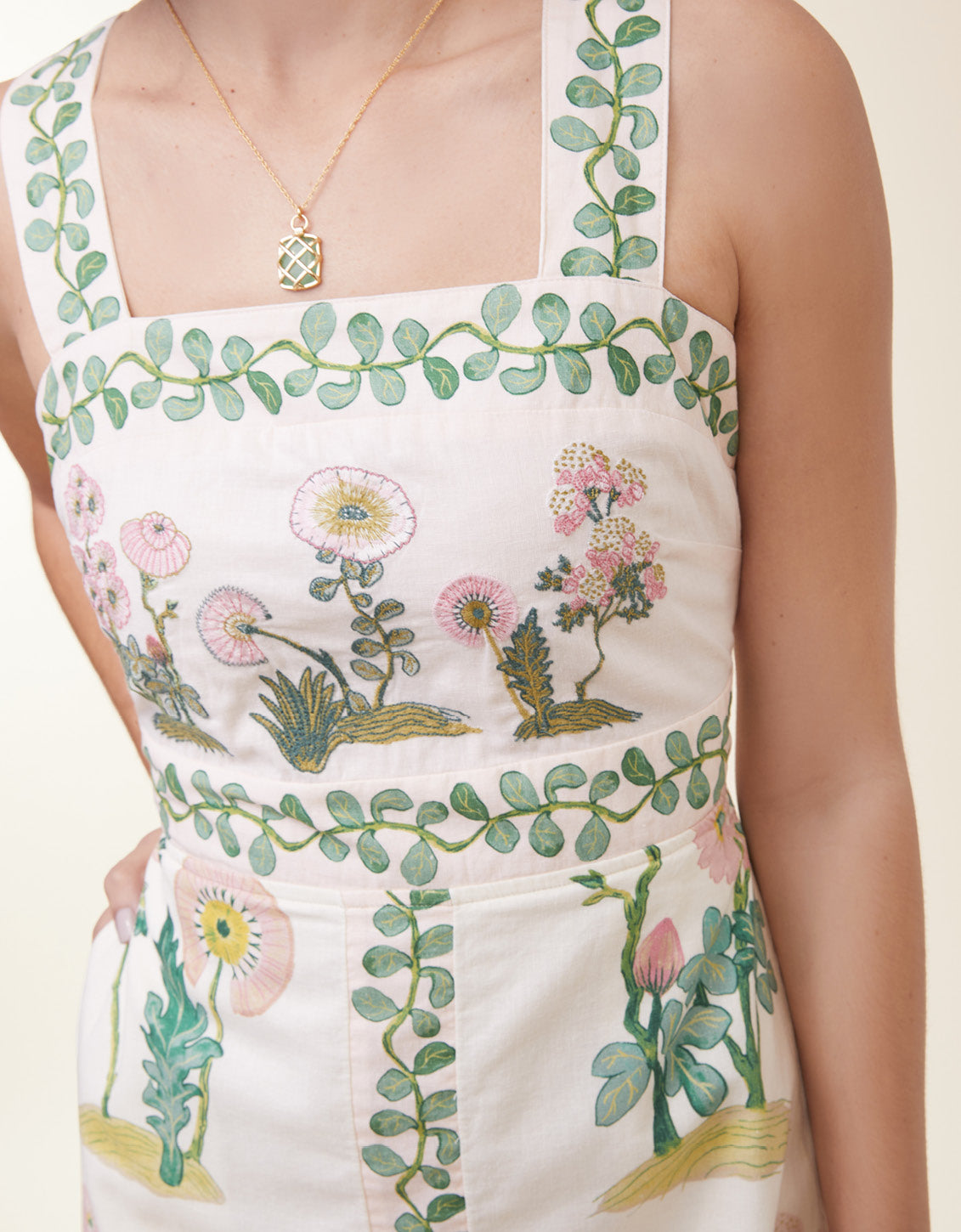 Cleona Midi Dress - Enclave Floral Sprigs