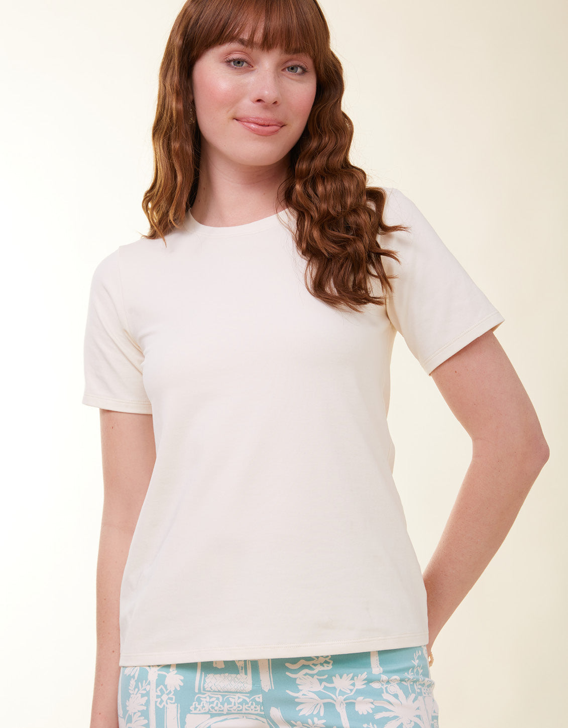Heyward Jersey Tee by Spartina