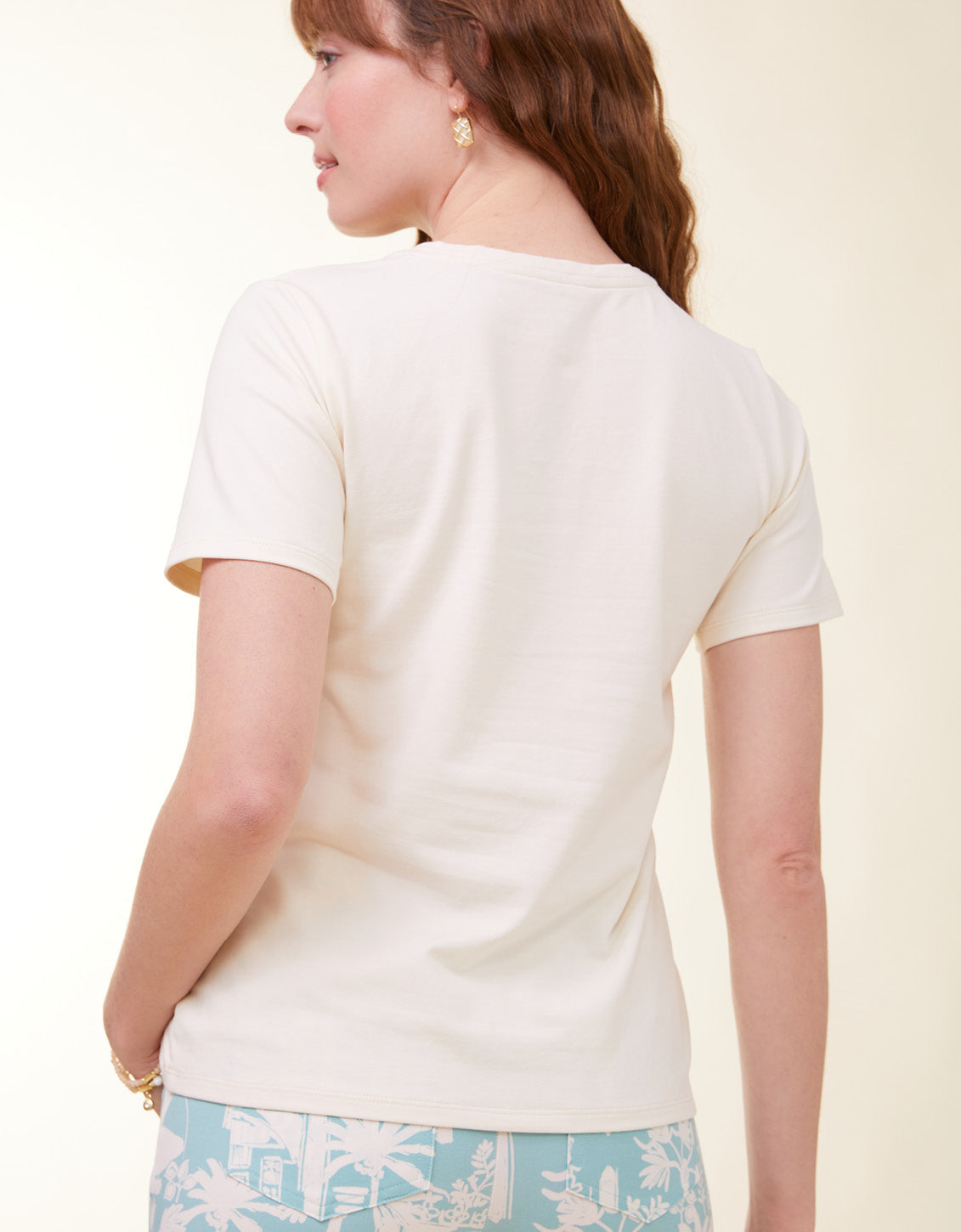 Heyward Jersey Tee by Spartina