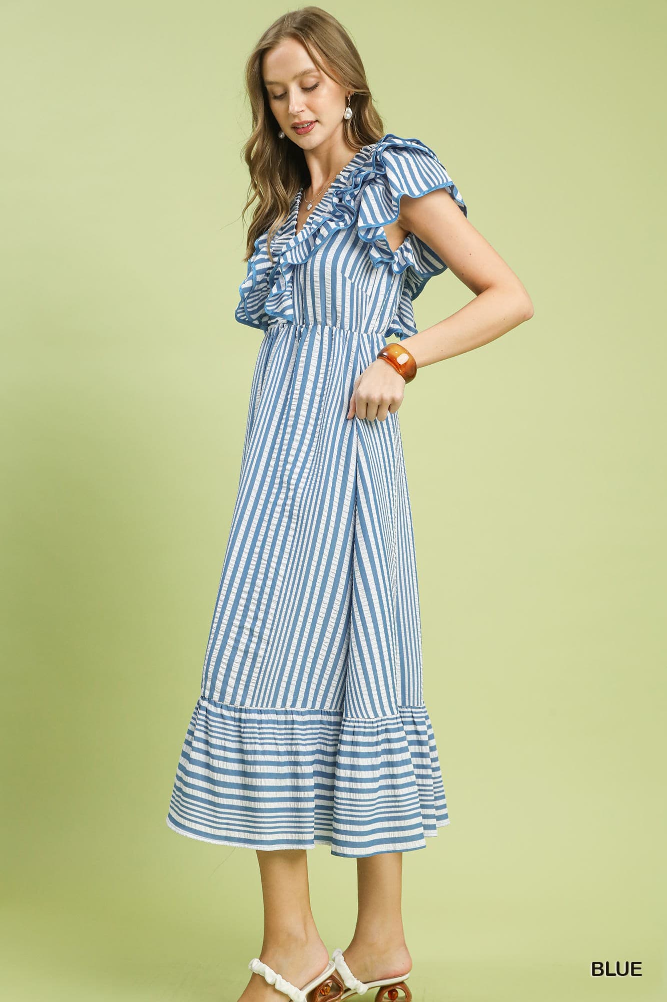 Serena Striped Knit Dress