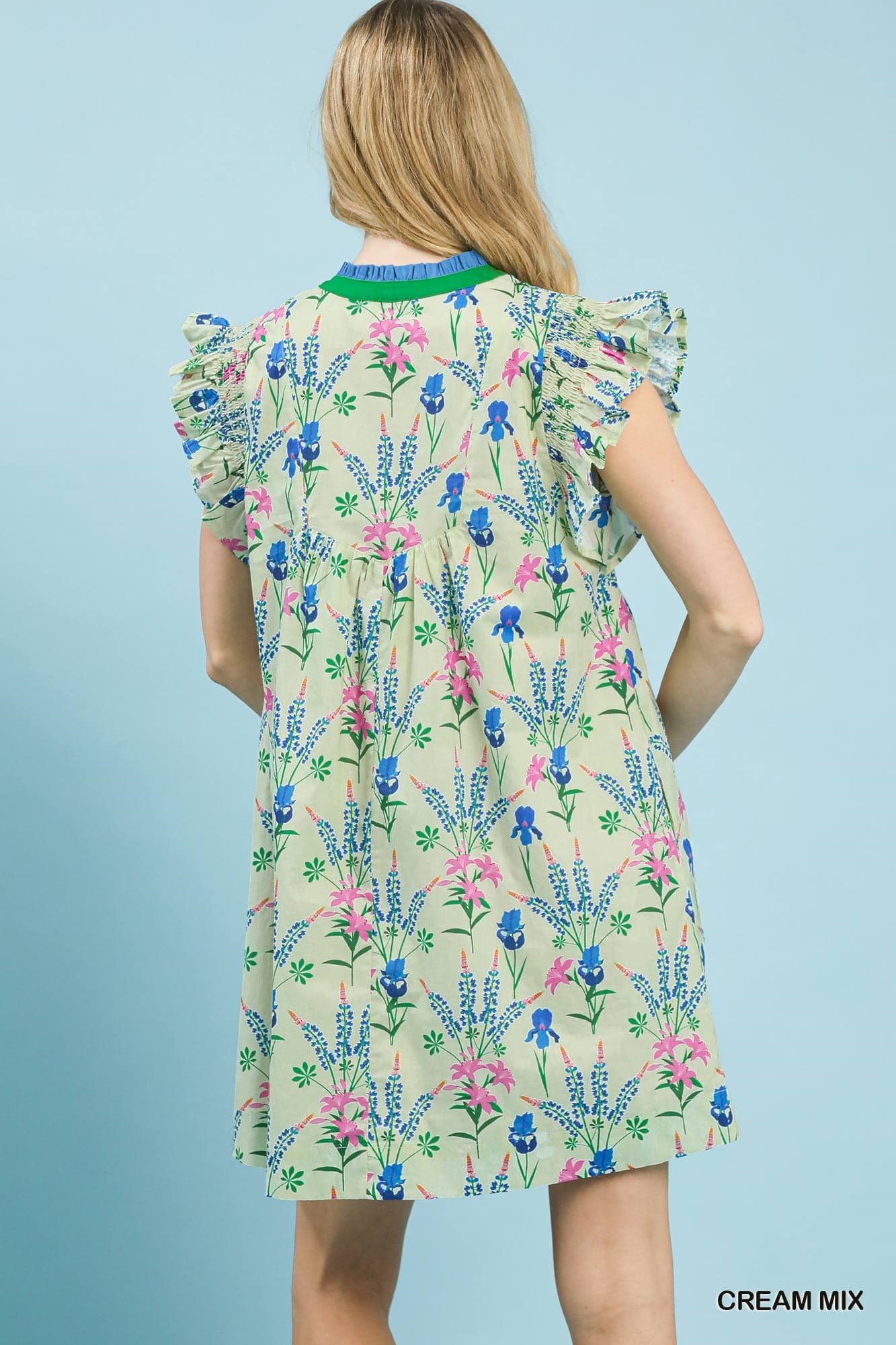 Maria Floral Mini Dress