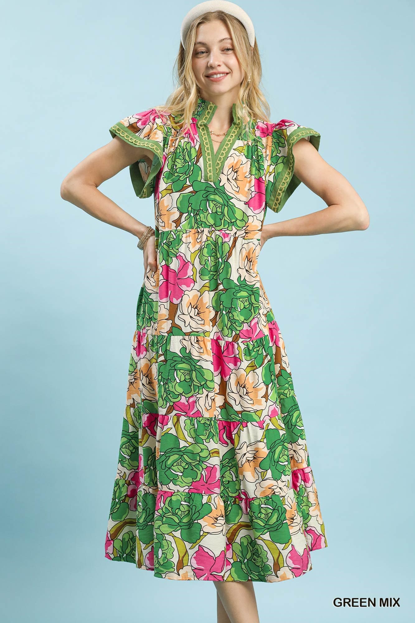 Nadine Floral Maxi Dress
