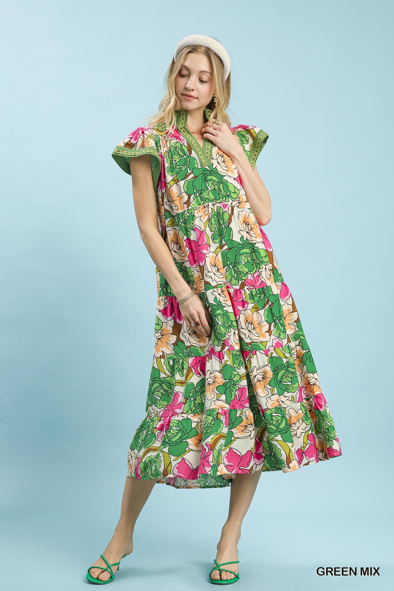 Nadine Floral Maxi Dress