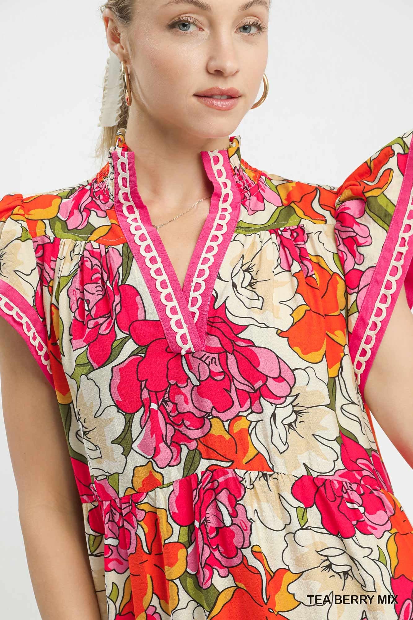 Nadine Floral Maxi Dress