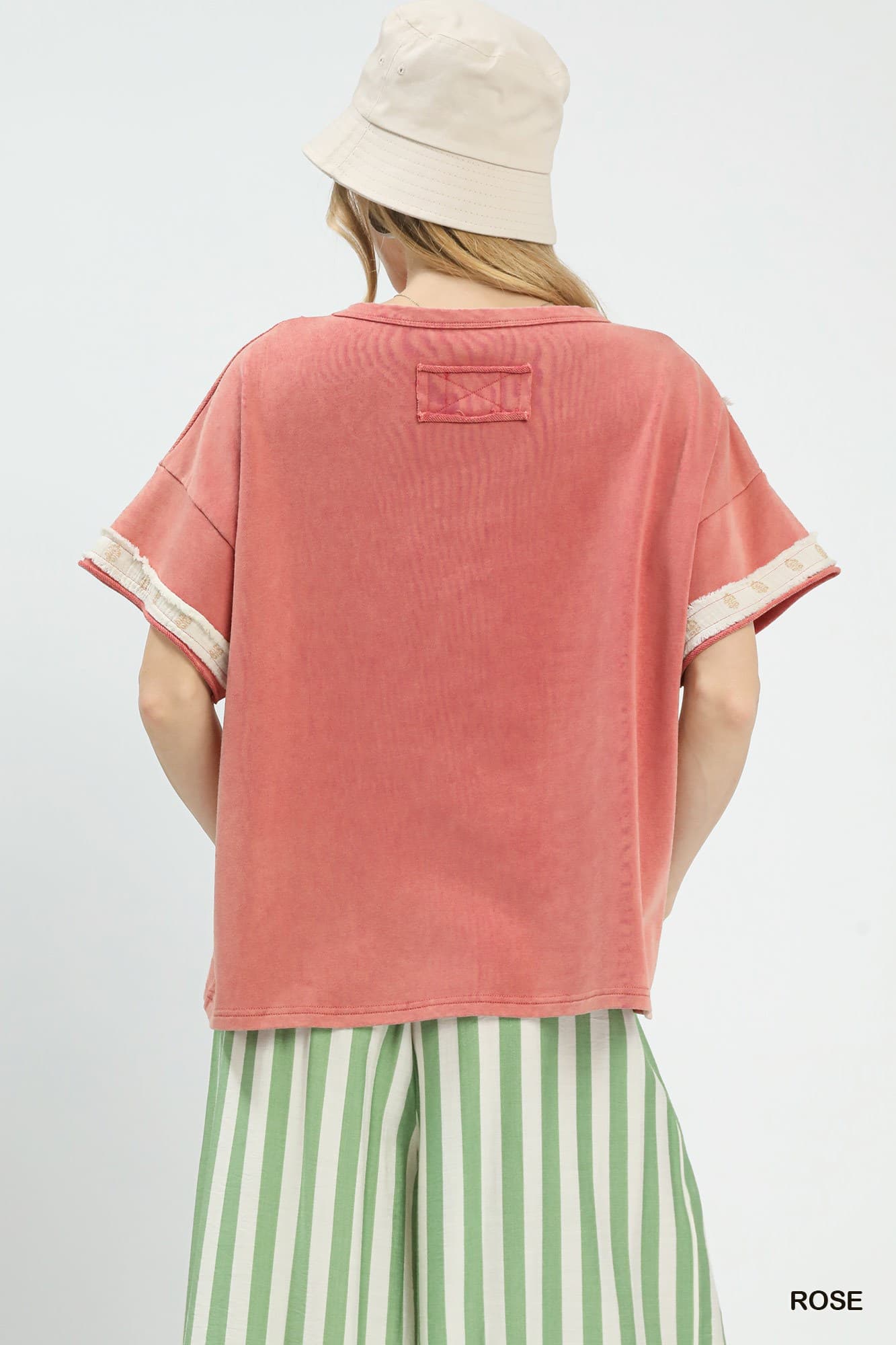 Rose Applique Women's Top