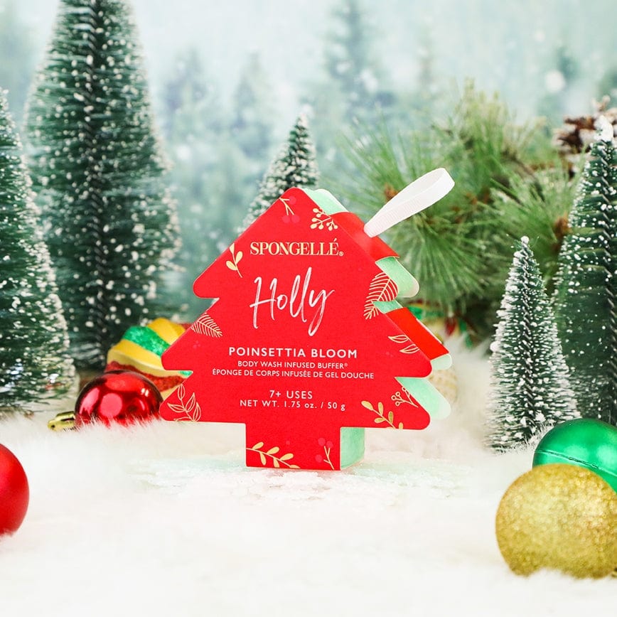 Spongelle Holiday Tree Ornament Buffer
