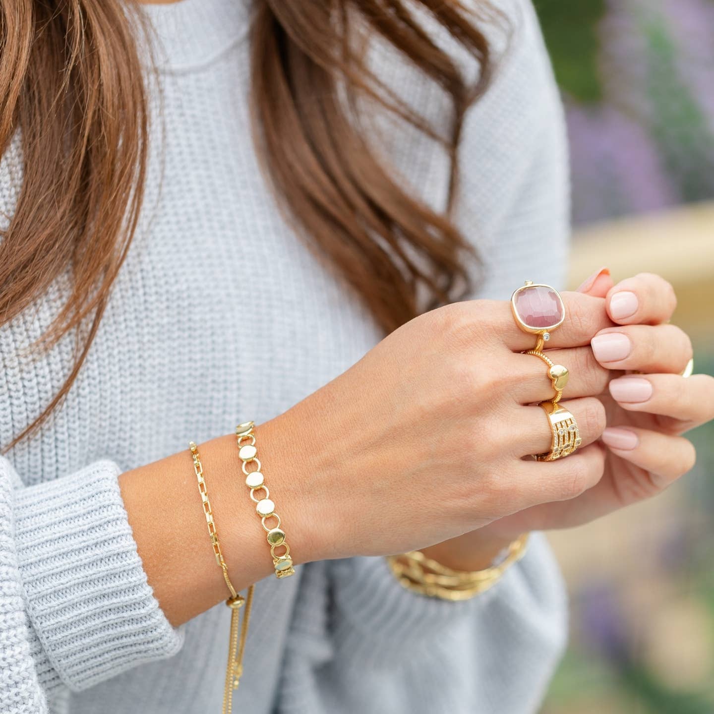 Infinite Circles Pulley Bracelet