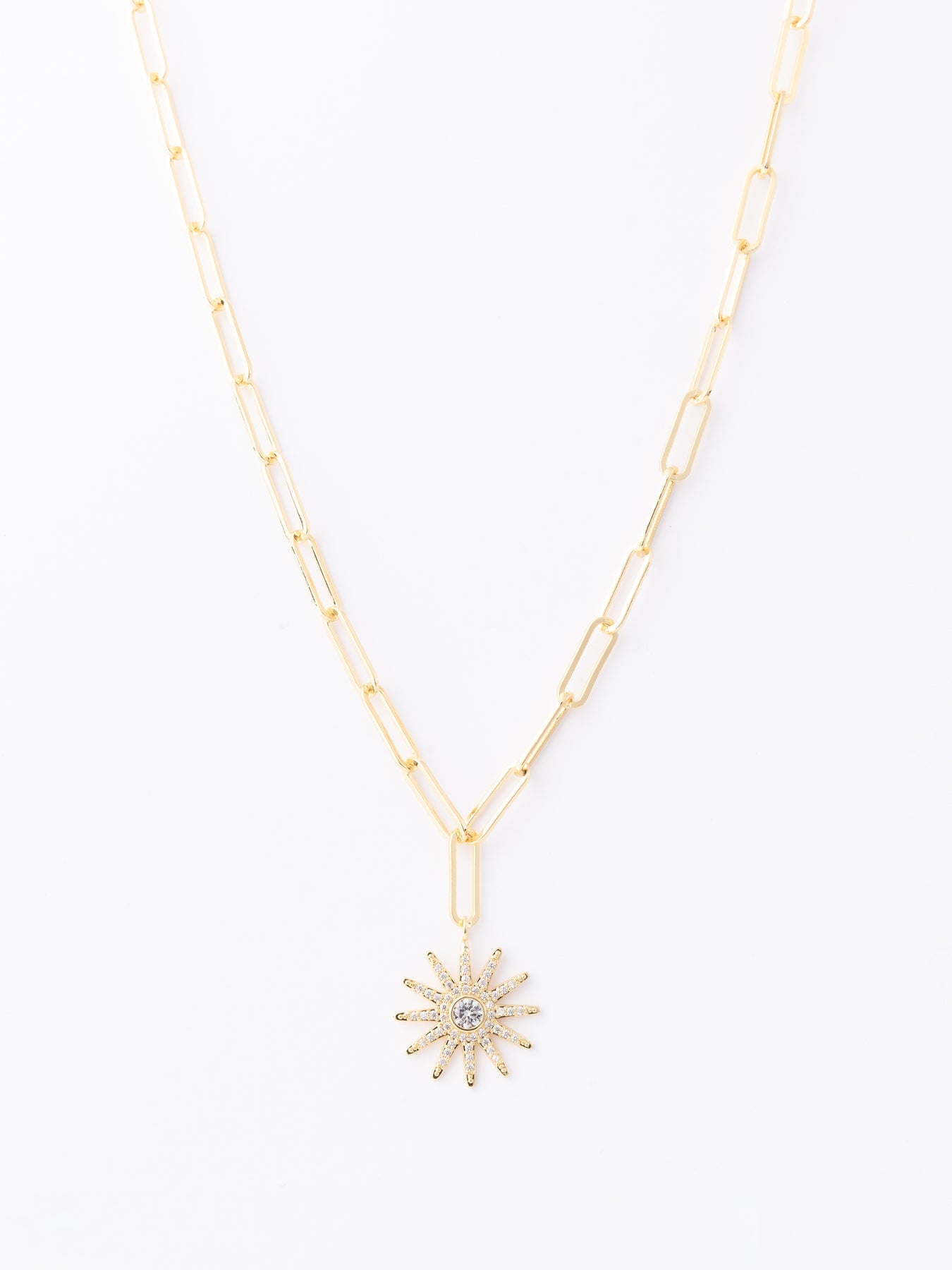Sunburst Pendant Necklace by Michelle McDowell