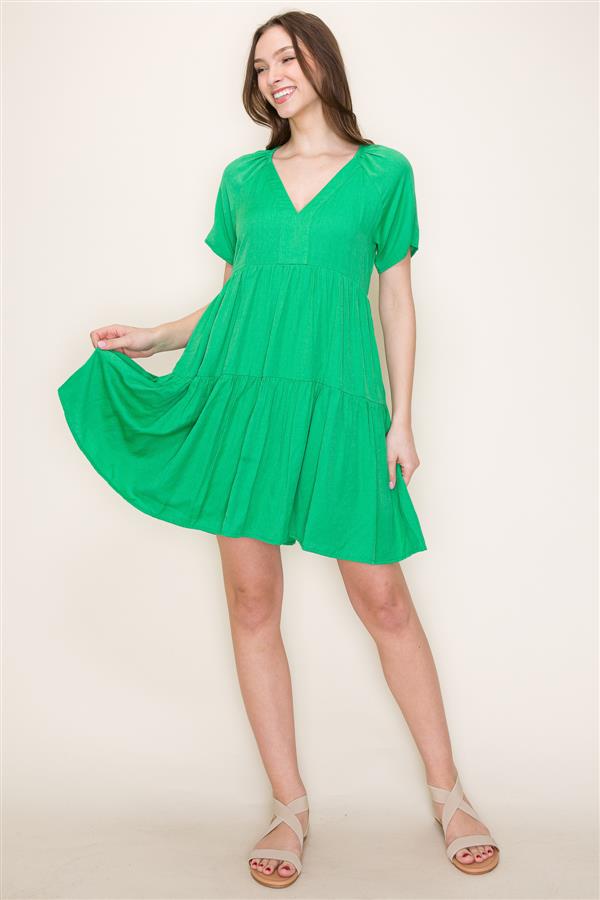 Tiered Spring Ruffle Dress