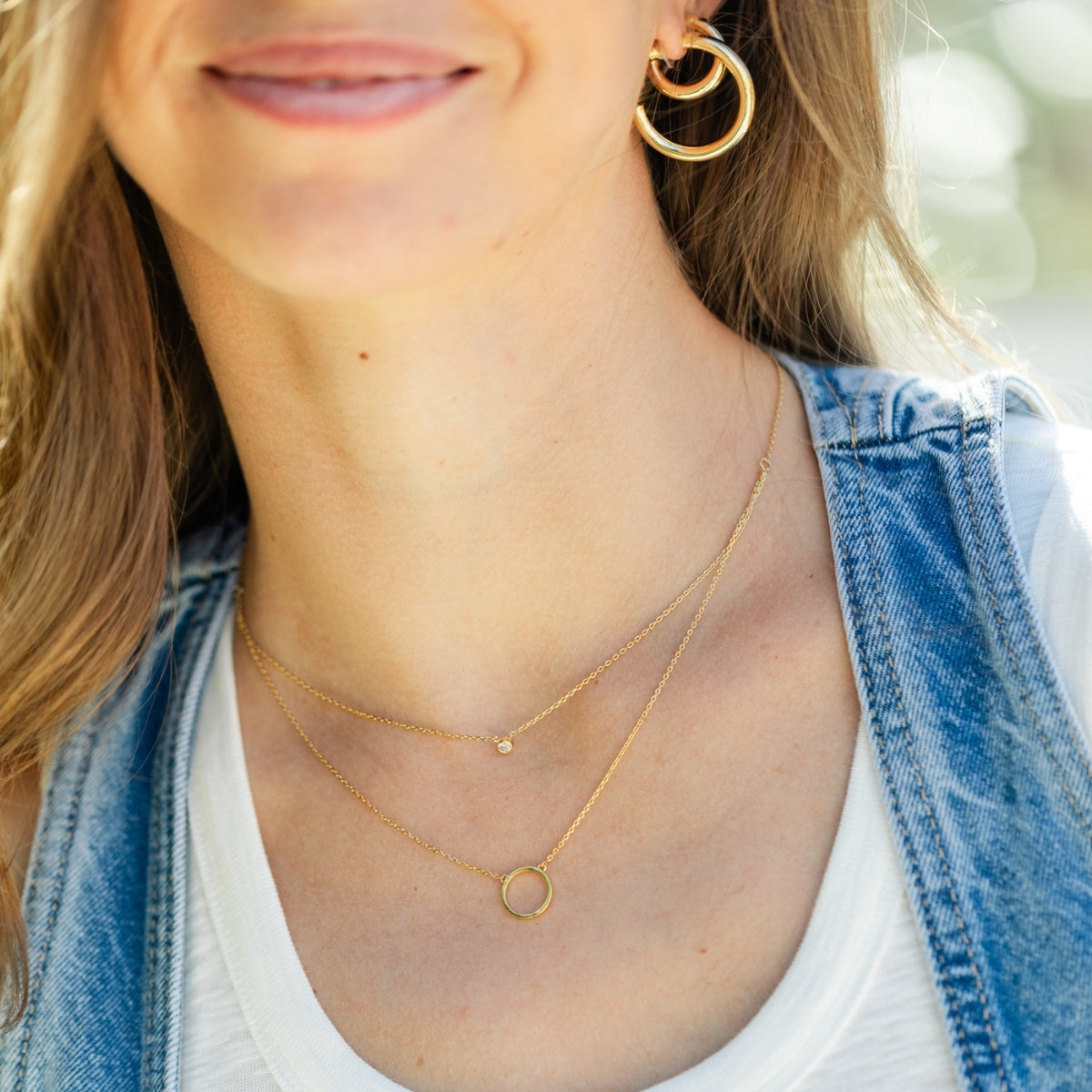 Double Layer Chain Necklace