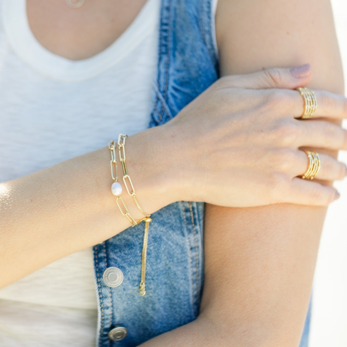 Link Chain Pulley Bracelet