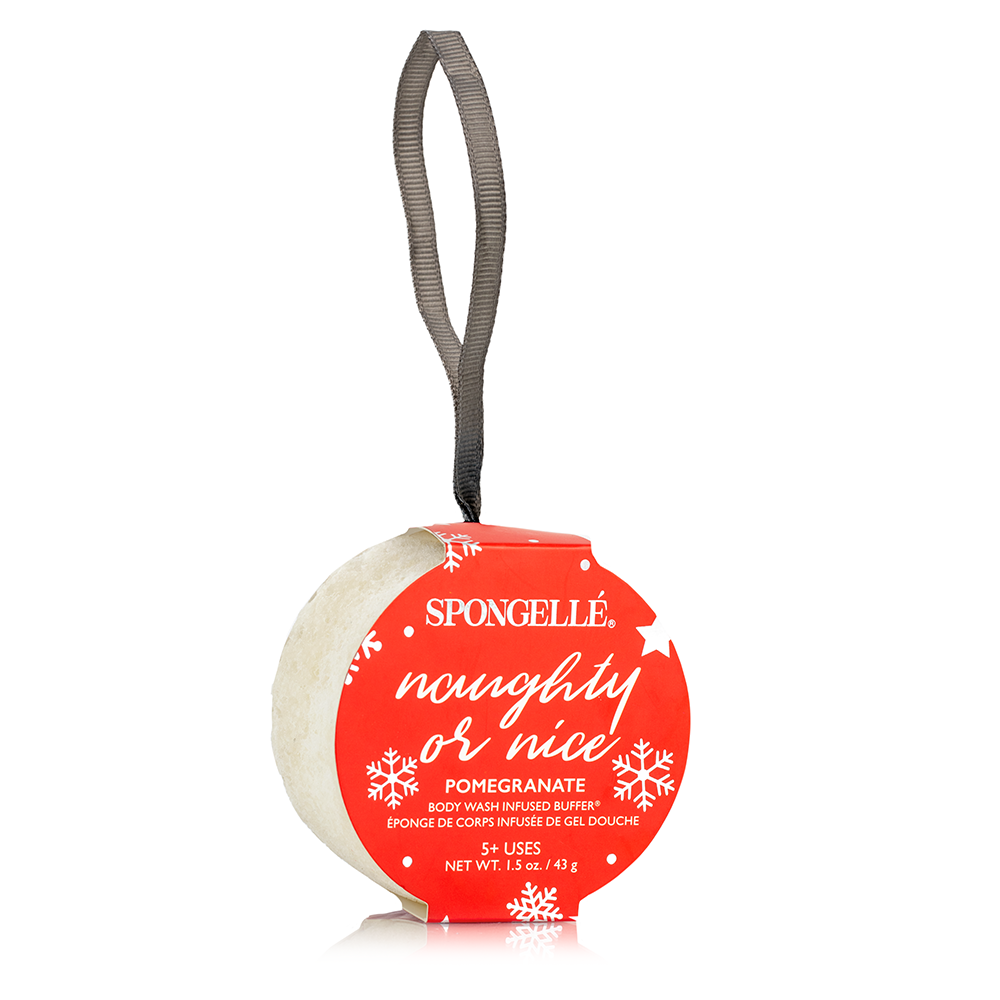 Spongelle Holiday Ornament Buffer