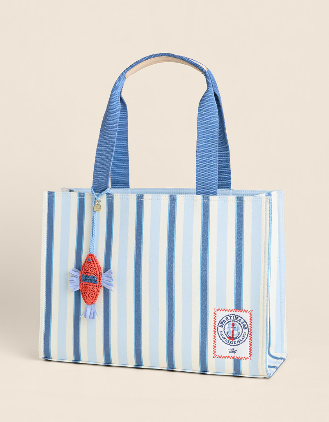 Spartina Shopper Tote Resort Stripe