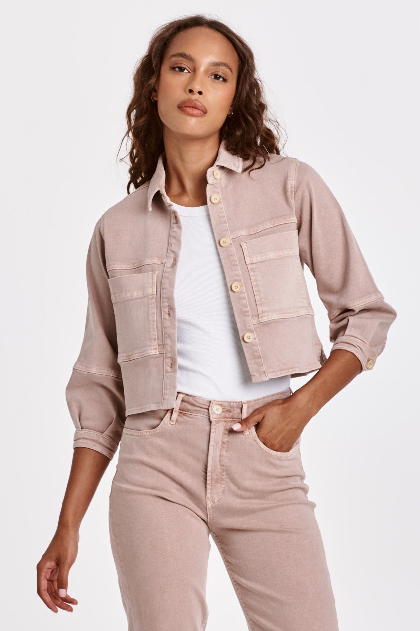 Hanh Cropped Jacket by Dear John