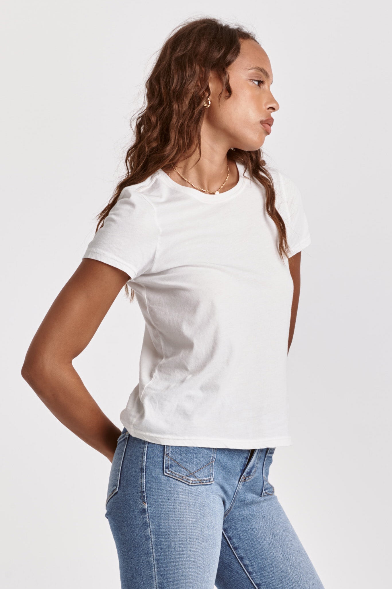 Short Sleeve Basic Tee - FINAL SALE