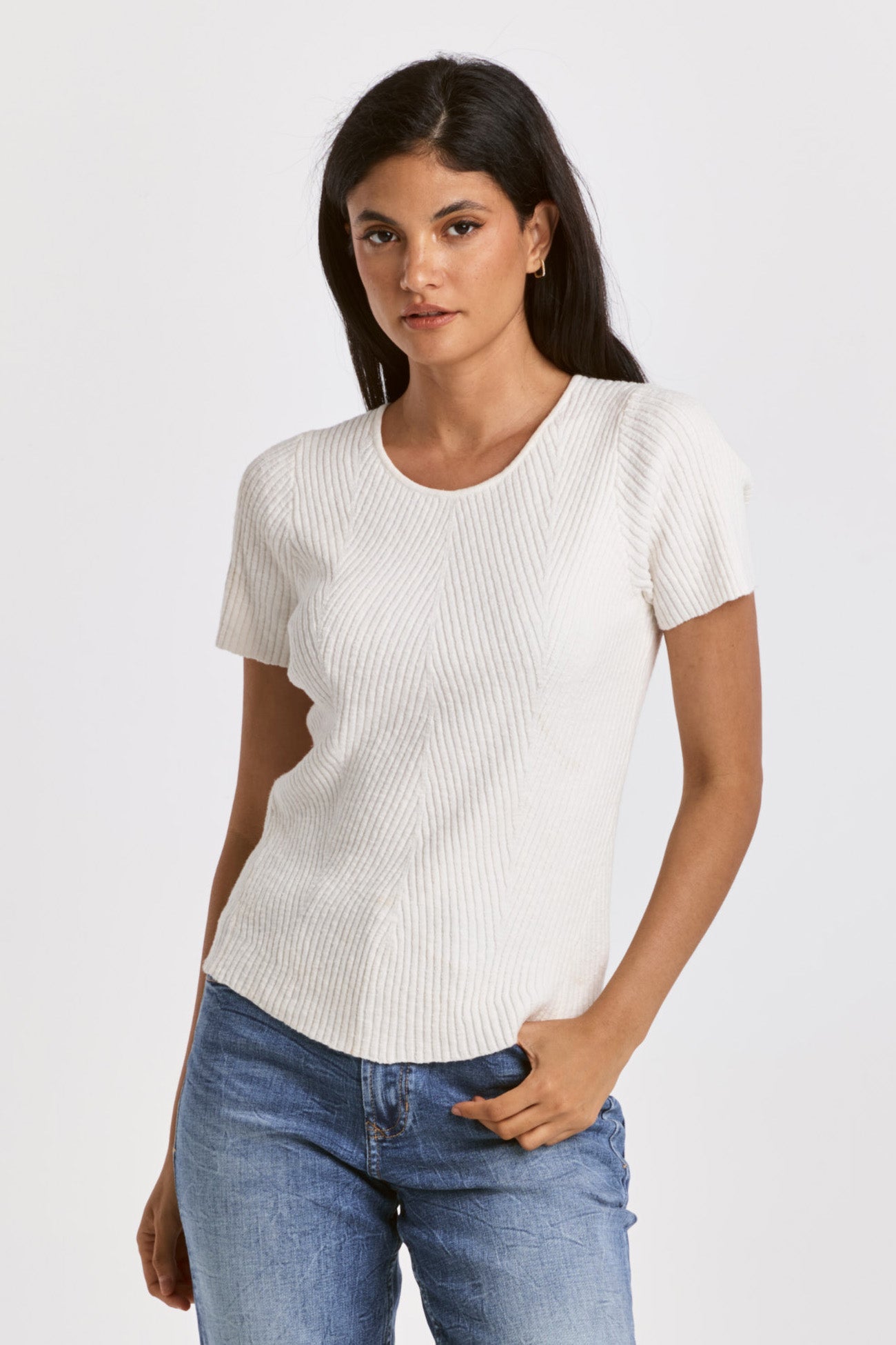 Elandra Crew Neck Top