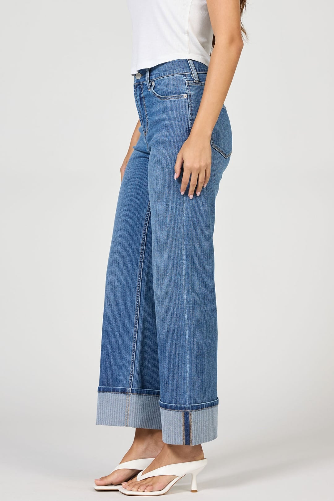 Holly Denim in Abbey Road Stripe