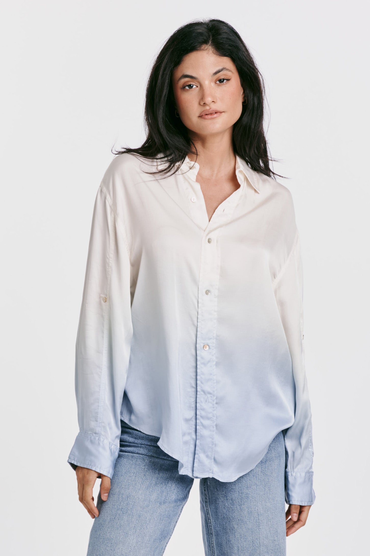 Lola Waterfall Ombre Blouse