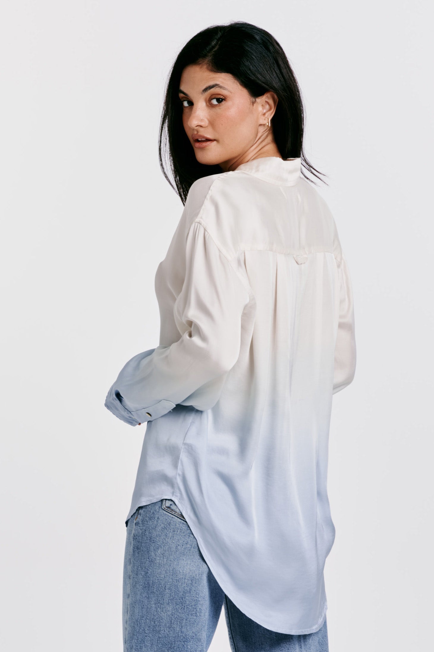 Lola Waterfall Ombre Blouse