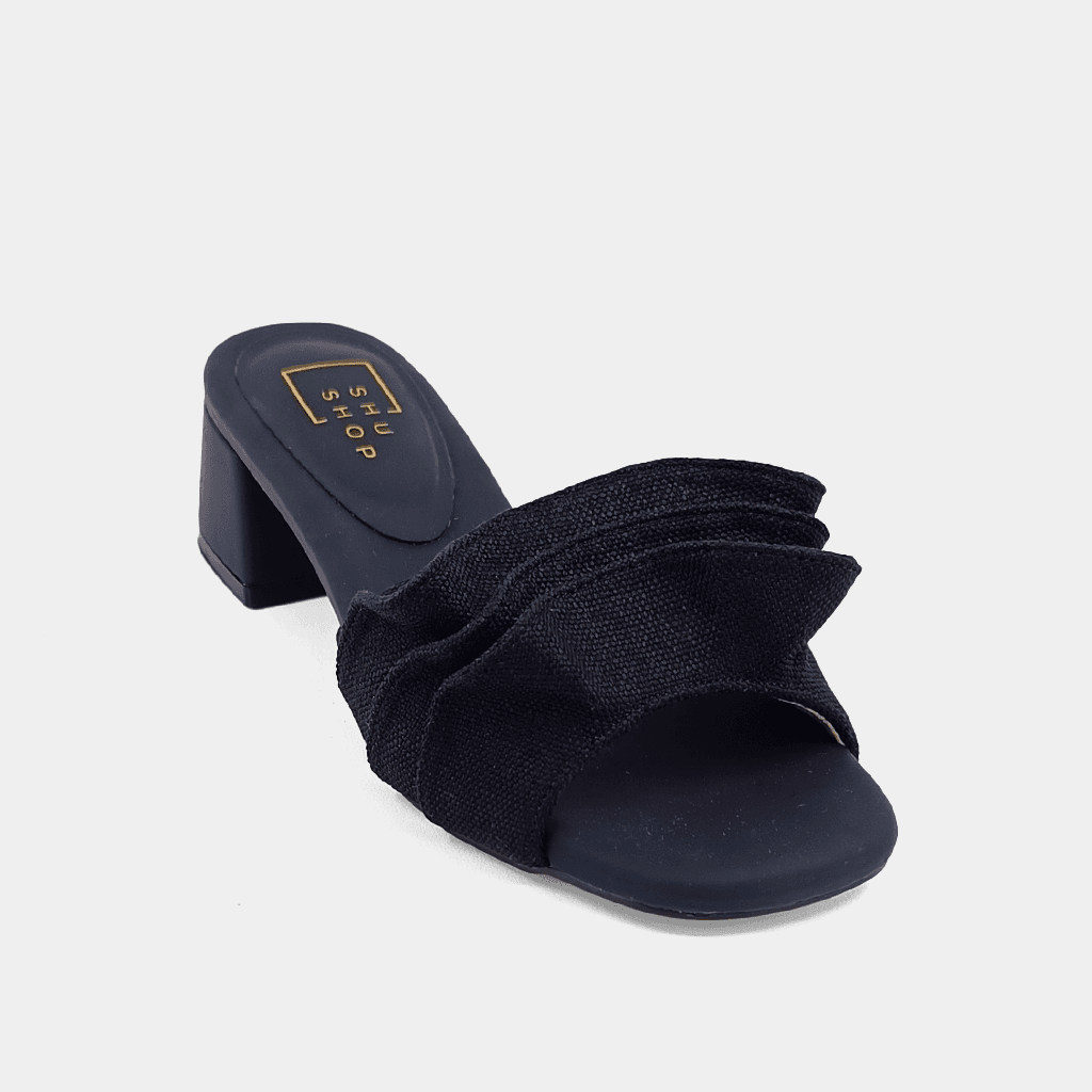 Frances Ruffle Sandal by ShuShop