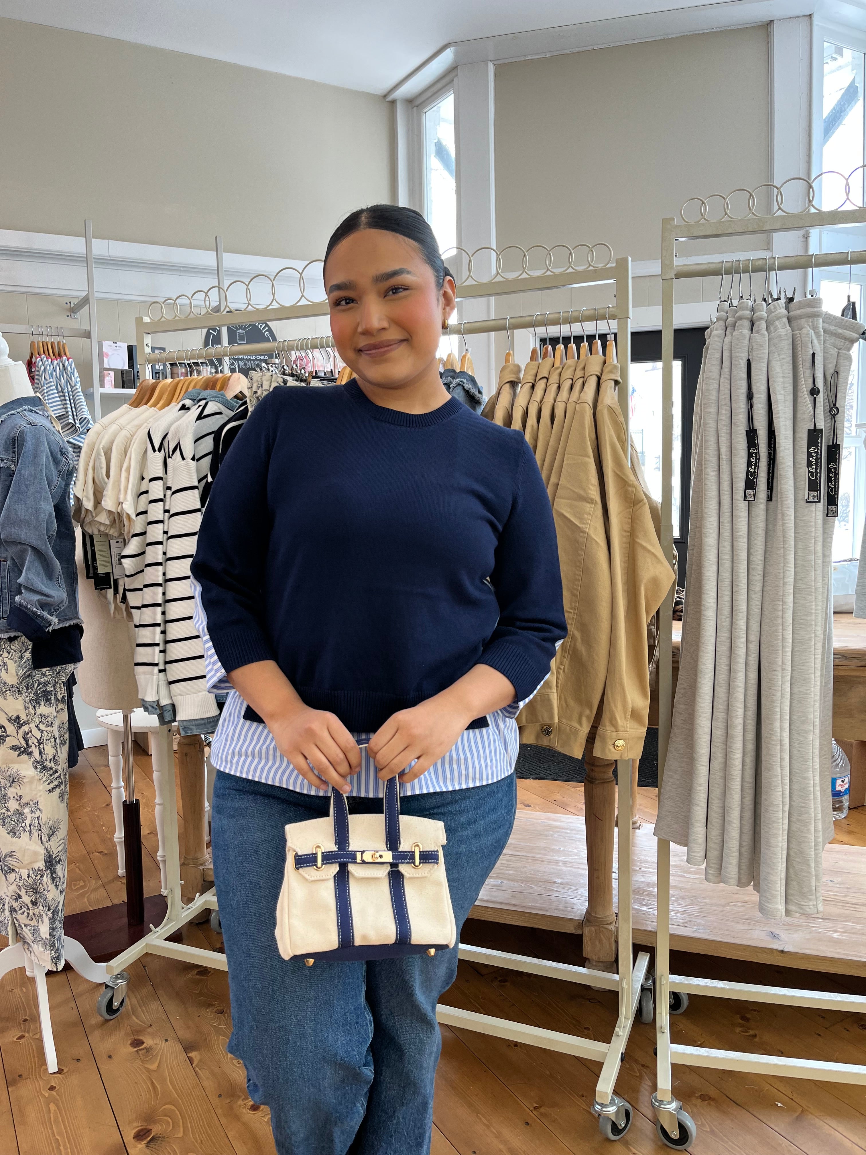 Sweater Blouse Combo by Current Air