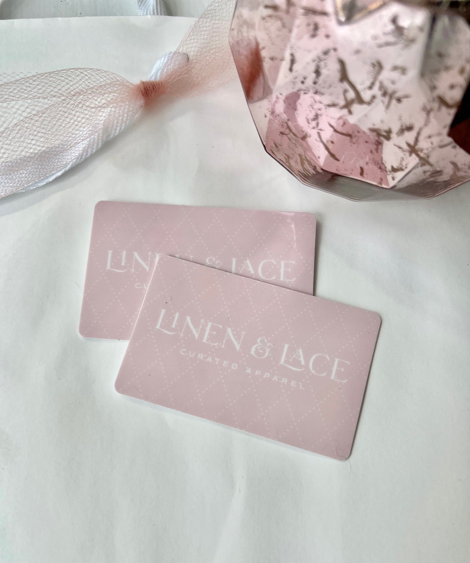 Linen and Lace Gift Card