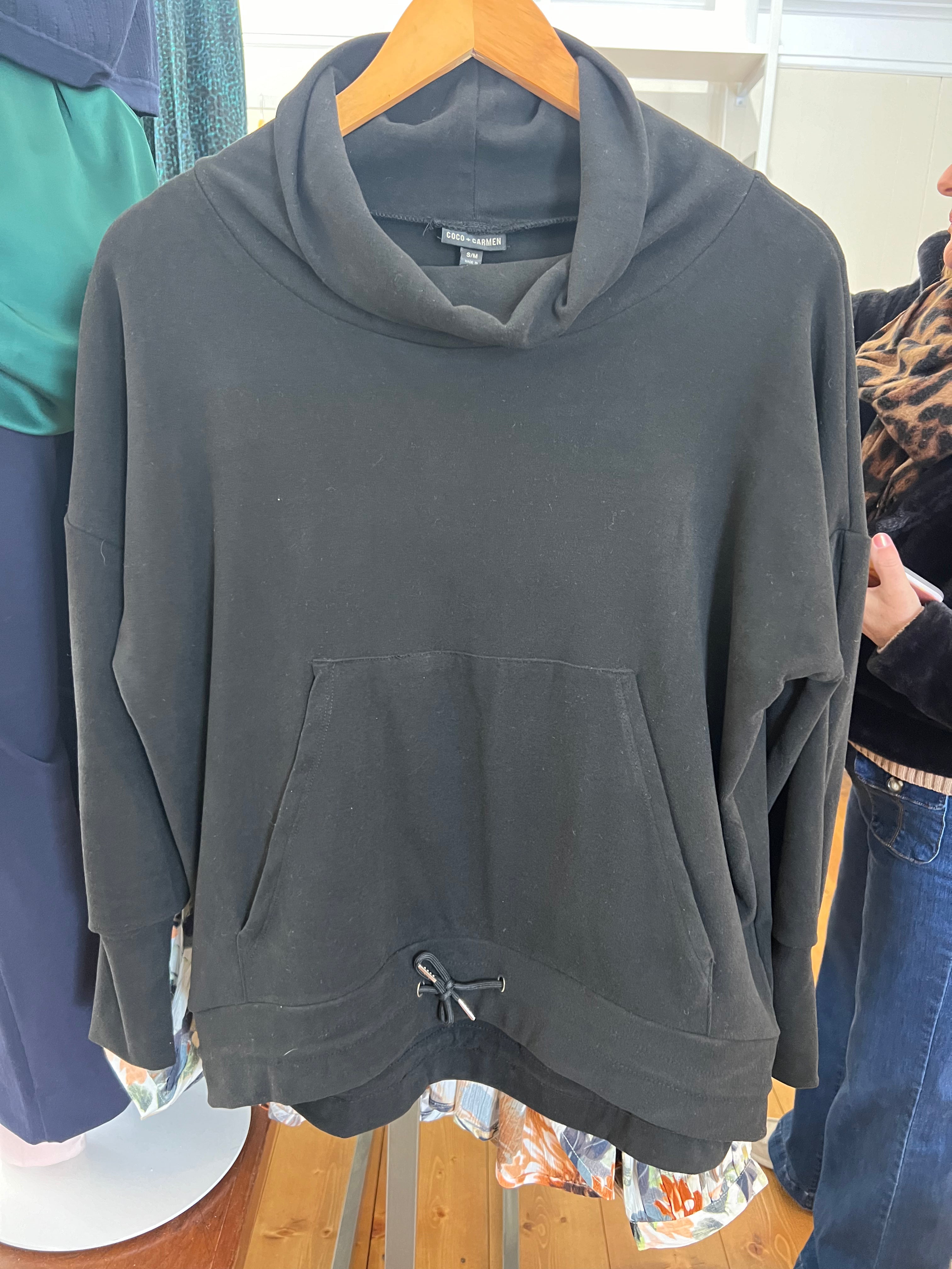 Weekend Brushed Cowl Sweatshirt