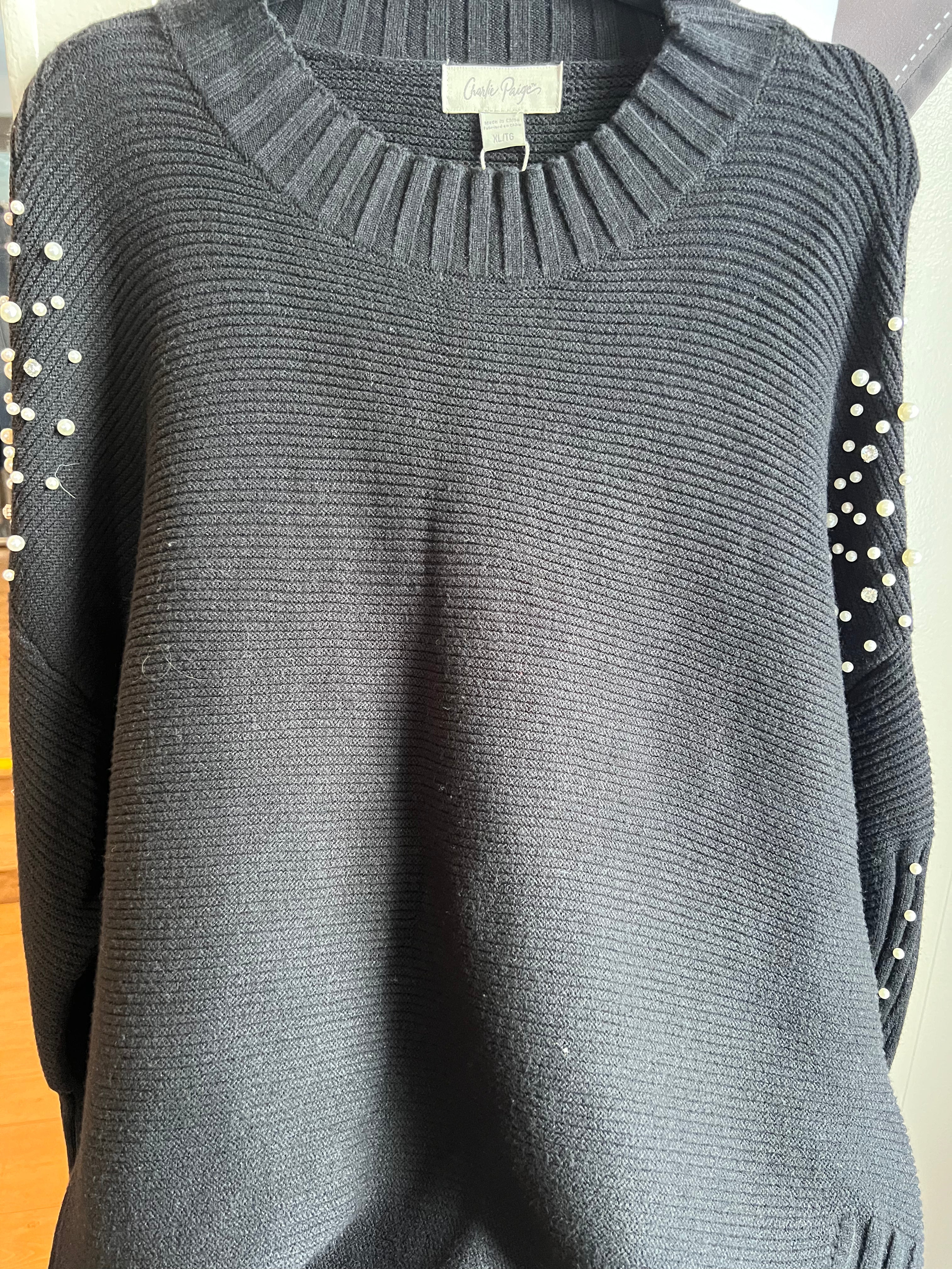 Pearl Embellished Sweater