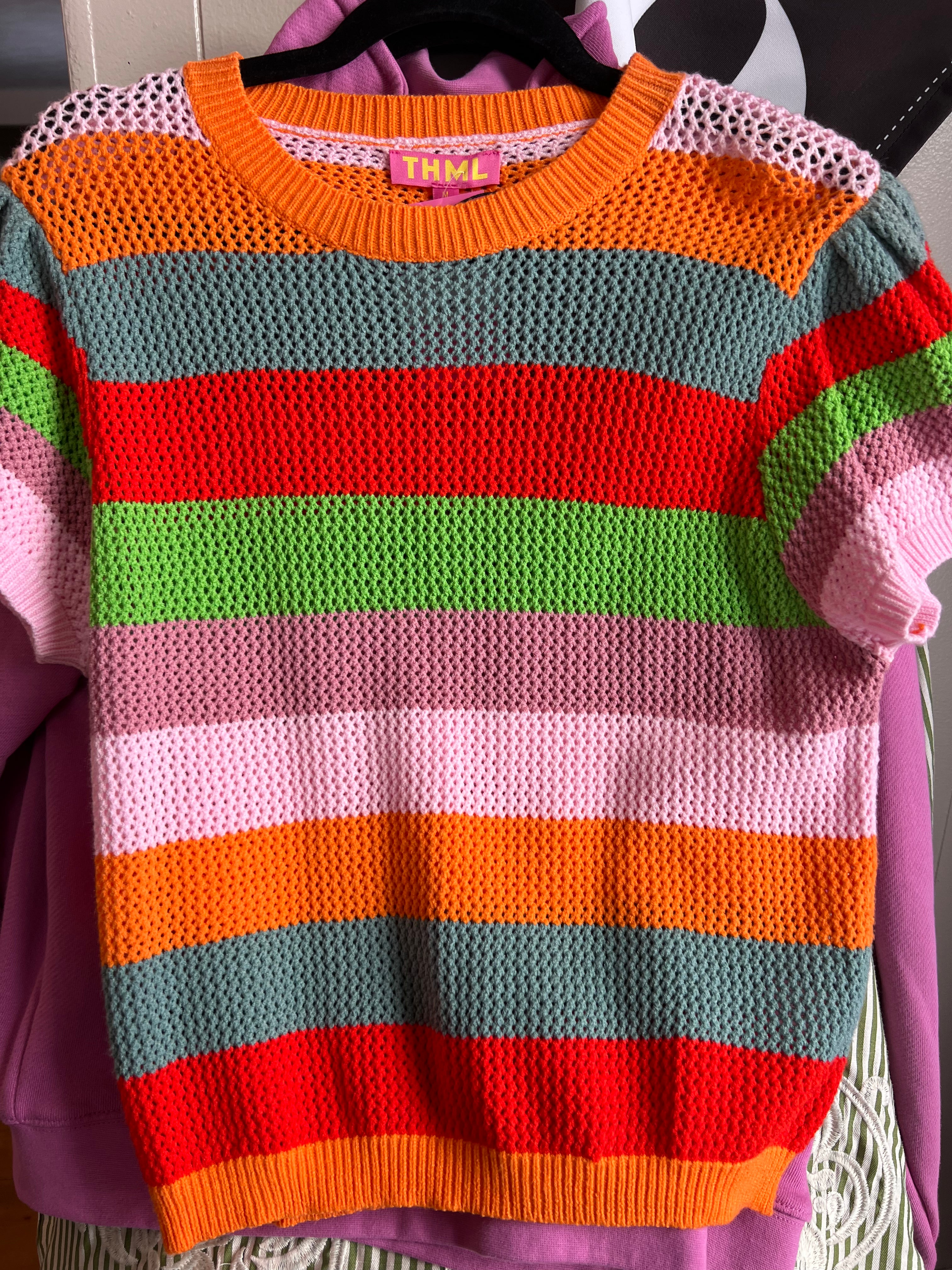 THML Striped Knit Sweater