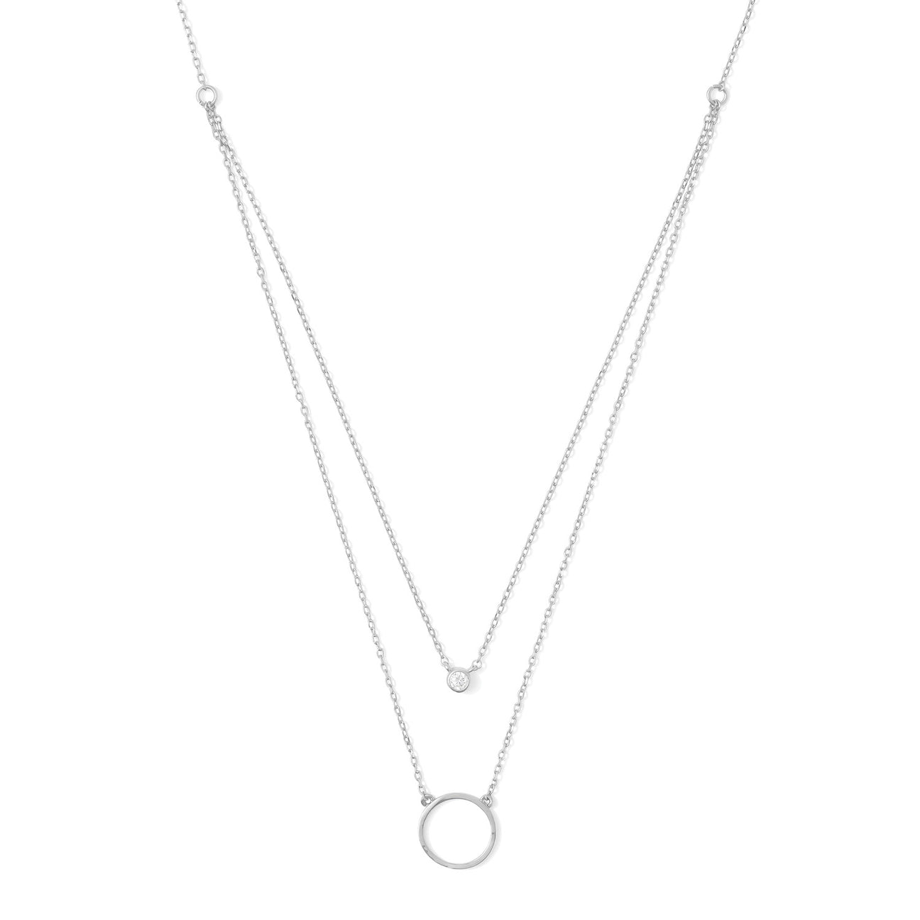 Double Layer Chain Necklace