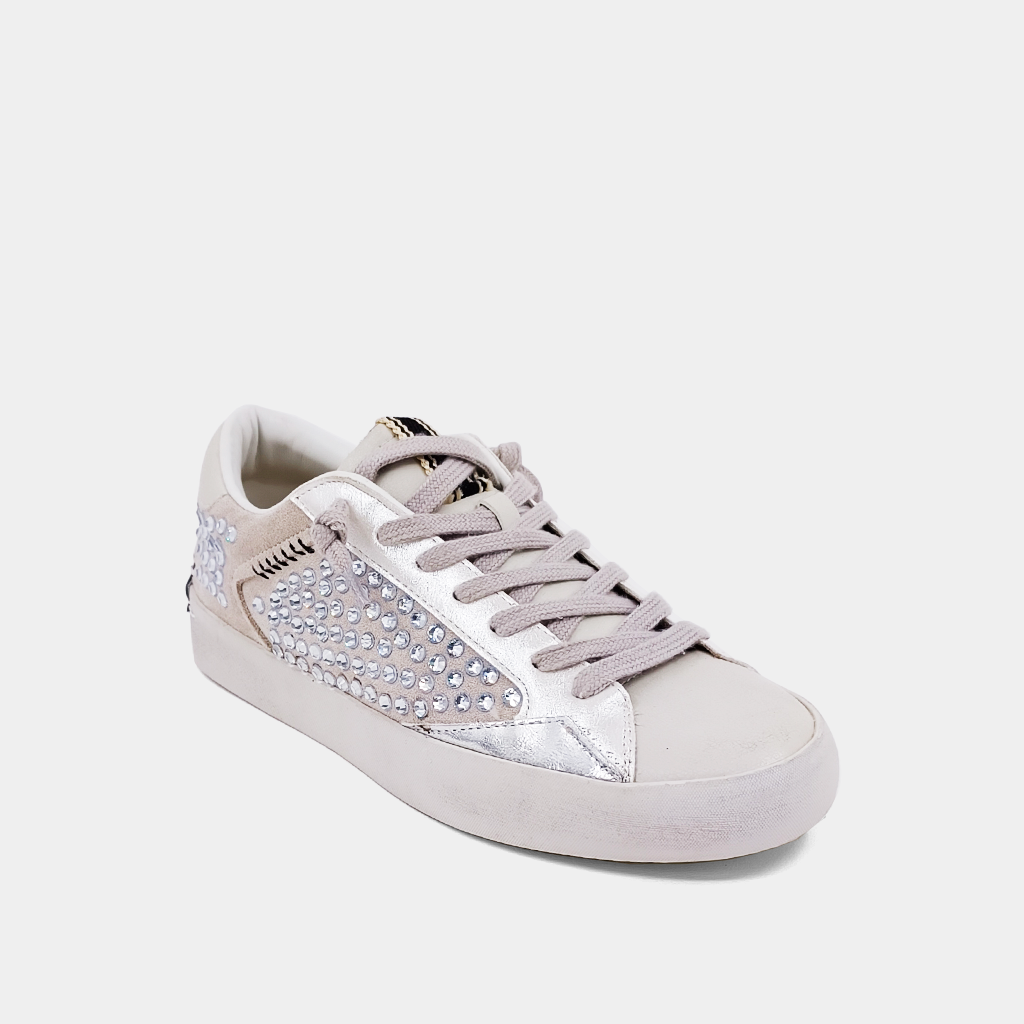 Ruby Sneaker Metallic Light Grey