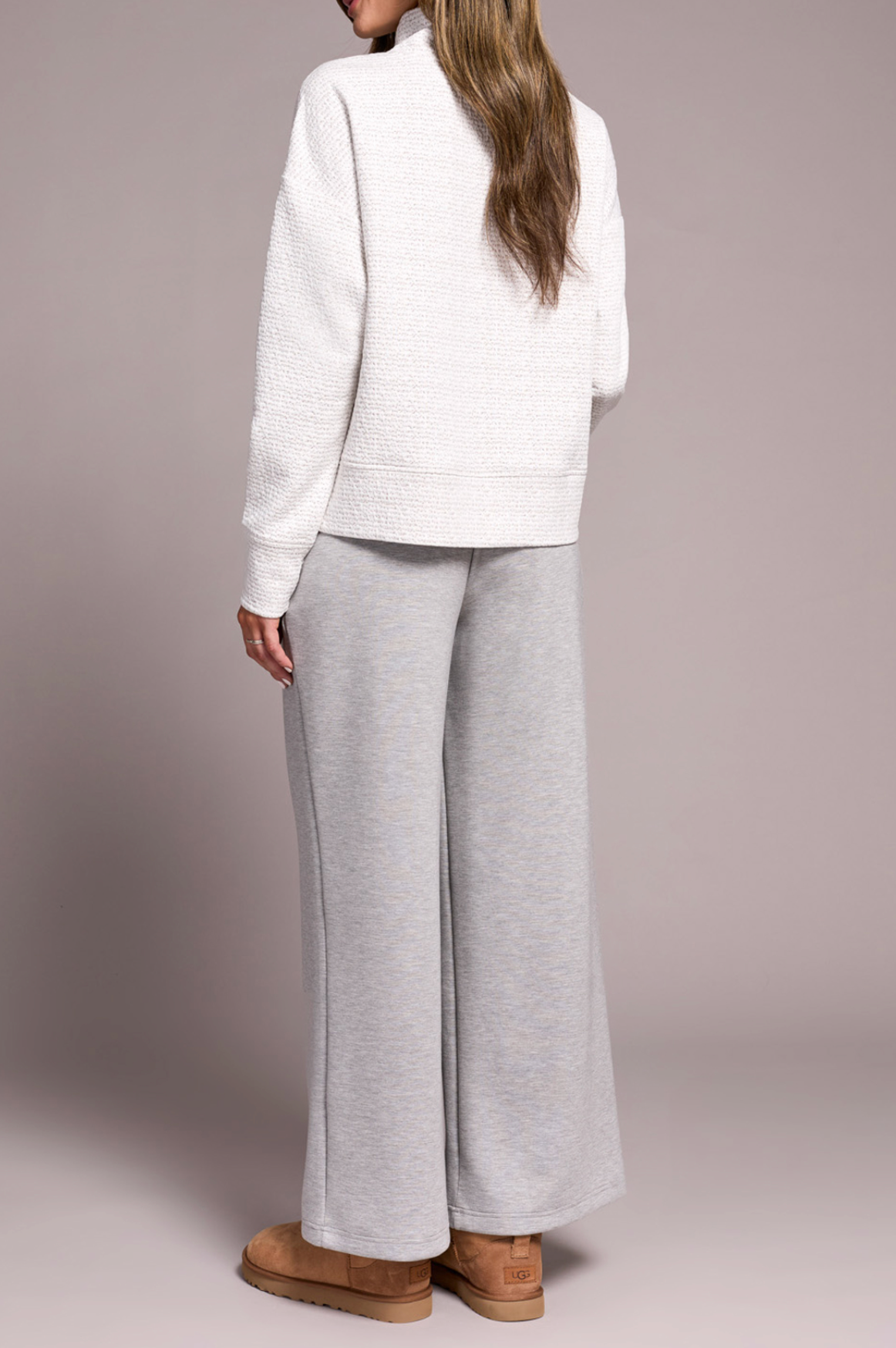 Long Sleeve Funnel Neck Top