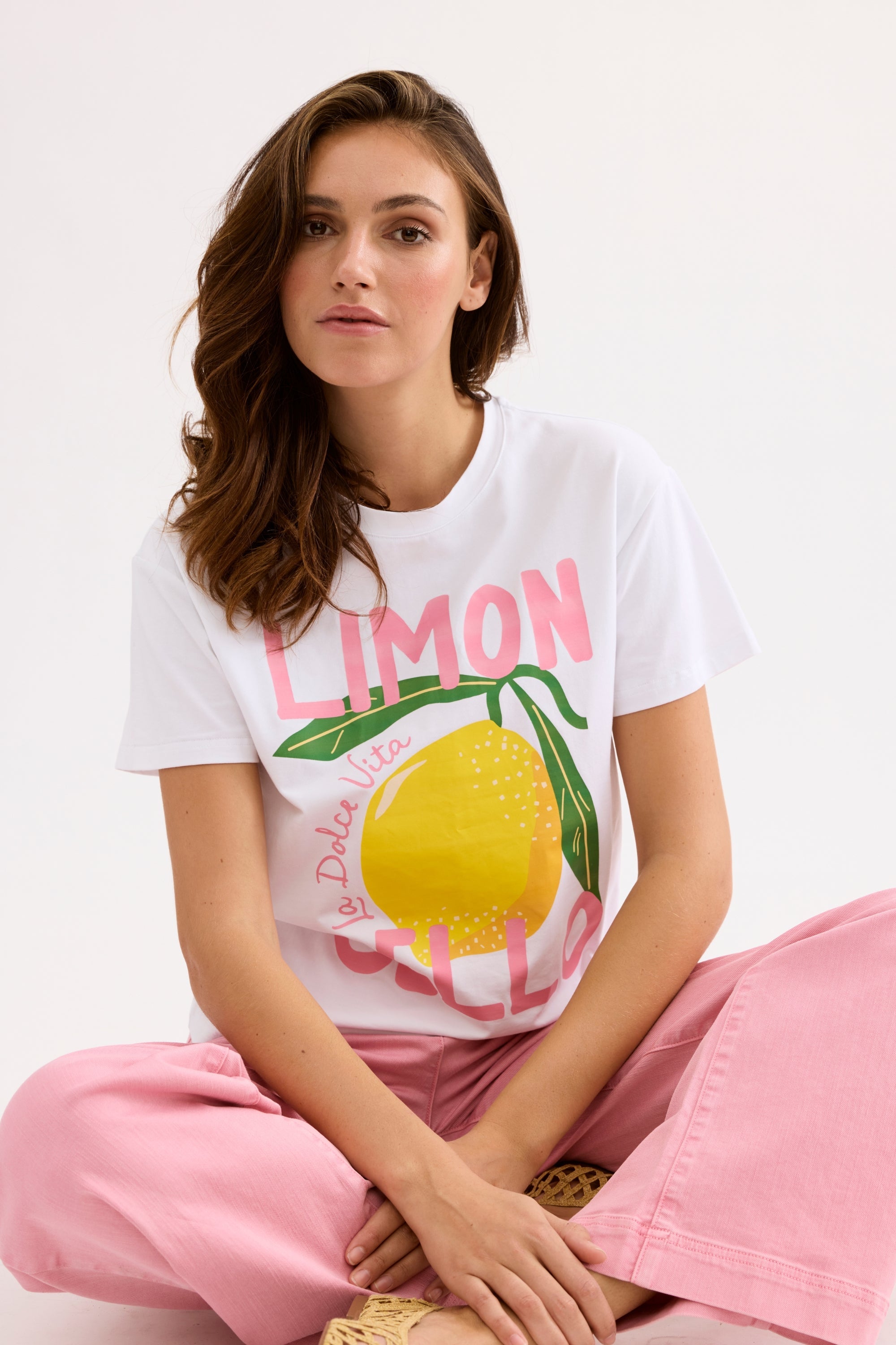 Leo & Ugo Graphic Lemon Tee