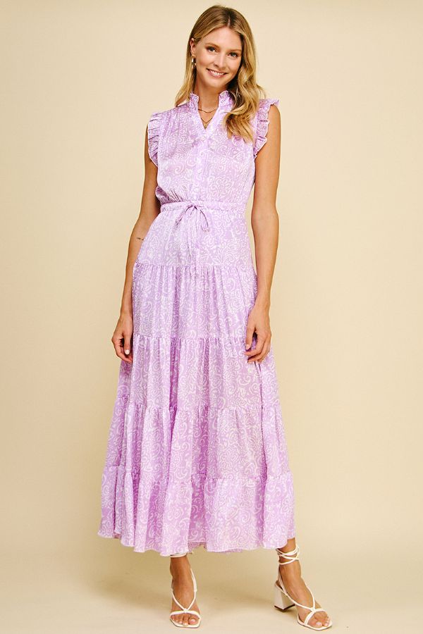 Legance Maxi Dress in Paisley