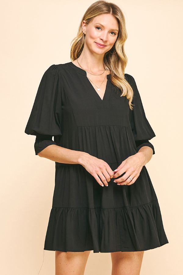 Tiered Mini Dress - FINAL SALE