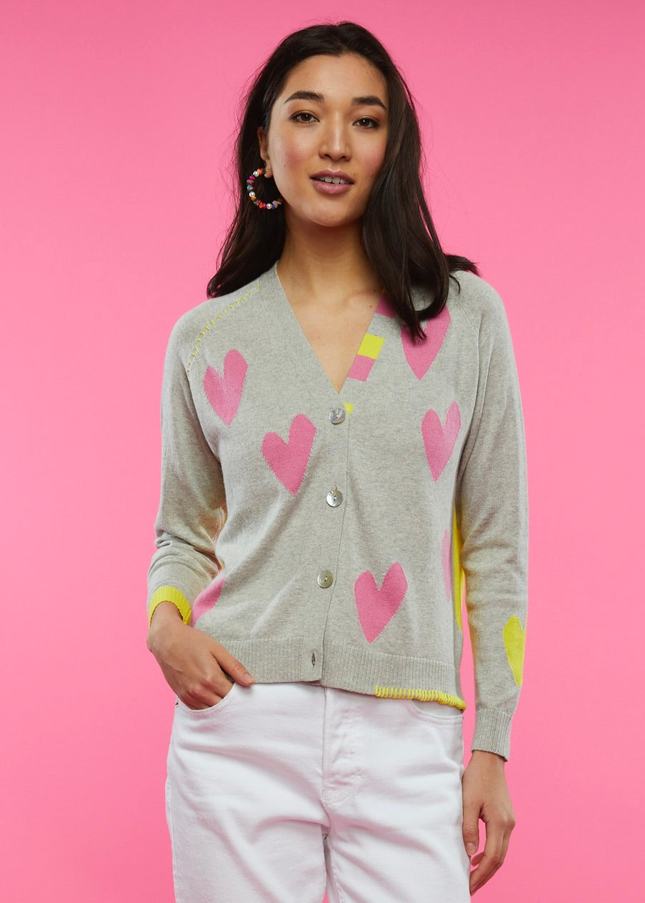 Hearts Cardigan by Zaket & Plover