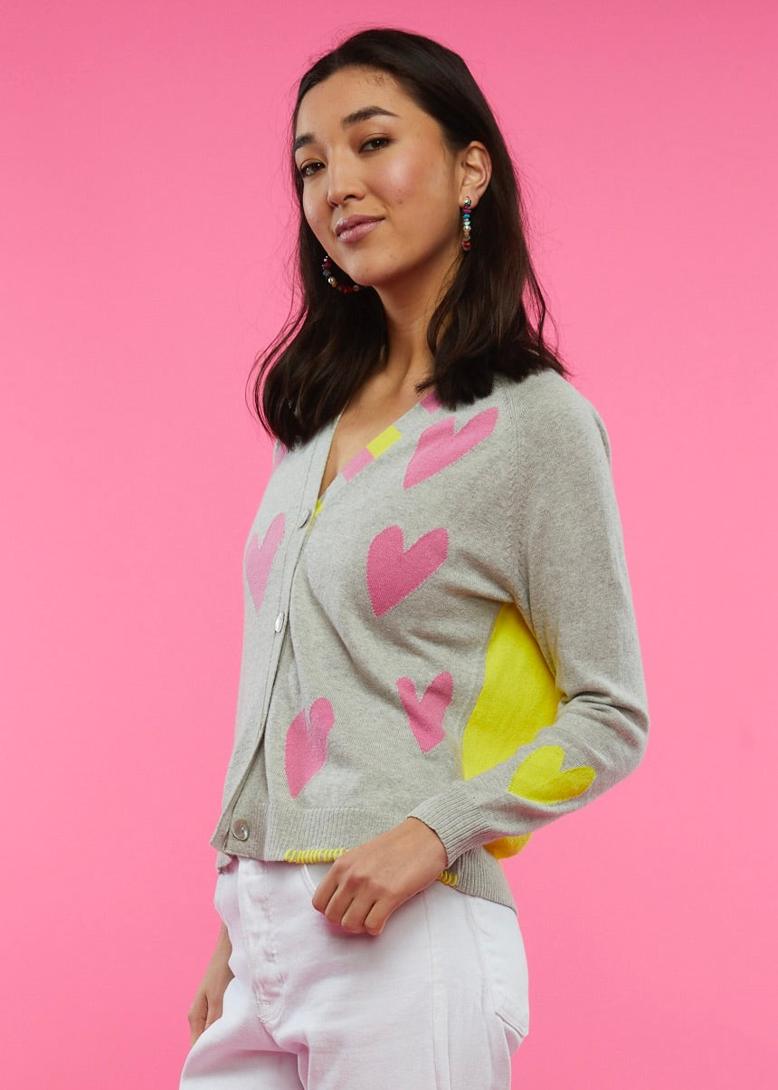 Hearts Cardigan by Zaket & Plover