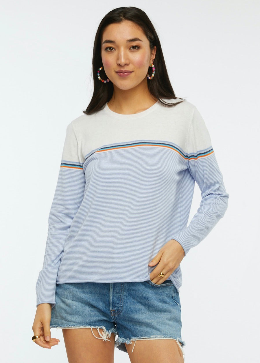 Rainbow Stripe Bretton Sweater